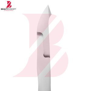 Cortacutículas ergonómico con agarre antideslizante para uso en salón, con mango liso y cuchillas extra afiladas. - Product Image 6