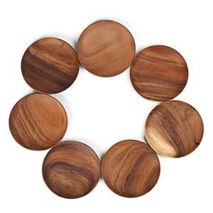 UO Ensemble de Plats en Bois d'Acacia de Haute Qualité pour Servir des Snacks, des Apéritifs et des Noix, Vente en Gros Industrielle OEM/ODM Personnalisée, Inde - Product Image 2