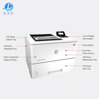 Printer Laser Monokrom Hp M506 M507 M605 M608dn Rekondisi, A4 Auto Duplex, Jaringan Kabel & USB, 61ppm Imprimante Laser Enterprise