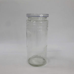 750ml Round Glass Storage <b>Jar</b> with Airtight Lid Large <b>Food</b> Container for Cereals Snacks Spices OEM Wholesale Vietnam - Product Image 1