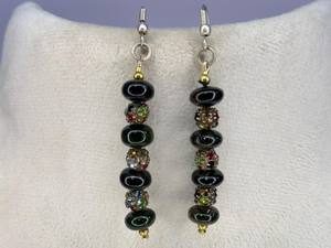 M.Y.GEMS Juego de Collar y Pendientes de Latón con Turmalina Natural Multicolor Lisa, Certificado IGI, Joyería de Regalo Cristiana de Moda - Product Image 4