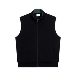Custom Men's Luxury Slim Fit Quilted Bomber Gilet Puffer Vest <b>Coat</b> Reversible Casual Style down or Polyester Filling - Product Image 4