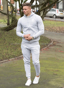 Men's Stylish Winter Gym Hoodie with Zip <b>Joggers</b> Breathable Eco-Friendly Plus Size Workout Tracksuit for Running or Casual Wear - Product Image 2