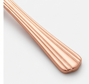 Ensemble de spatule et couteau à gâteau en laiton antique forgé à la main, design classique, pour mariages et événements cérémoniels - Product Image 2