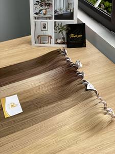 Vente flash Noël 100% cheveux humains vierges Remy Extension de cheveux Cuticule alignée Ondulation lisse soyeuse Origine Vietnam 100g 8-32 pouces Cheveux - Product Image 2