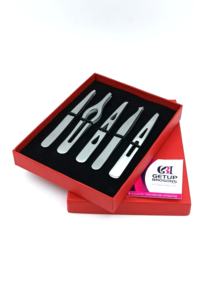 Pinzas para Cejas de Acero Inoxidable de Alta Calidad al por Mayor GETUP BROSONS IMPEX, Duraderas, Ligeras, con Logotipo Personalizado, Multiusos - Product Image 3