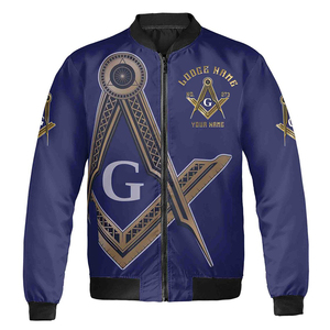 Customized Happy <b>Christmas</b> With Noble Shriners Masonry Bomber <b>Jacket</b> S-5XL High Quality Custom Made Long Sleeve 2026 <b>Jackets</b> - Product Image 2