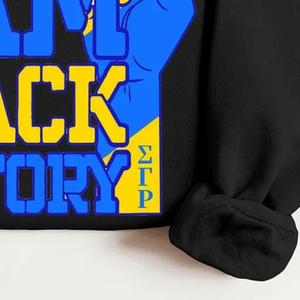 เสื้อยืดแขนยาว Sigma Gamma Rho คอกลมลำลอง เสื้อยืดผ้าฝ้ายใส่สบาย เสื้อกีฬา พิมพ์ลายปักตามสั่ง OEM - Product Image 3