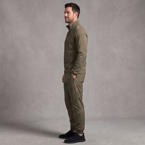 Ensemble de survêtement en nylon pour homme, durable, imperméable, ensemble athlétique, pantalon d'entraînement tendance, coupe-vent, fitness, course en plein air, coupe ajustée - Product Image 2