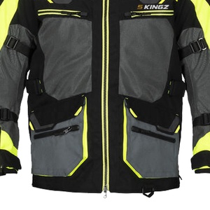 Chaquetas de Motociclismo para Carretera y Todoterreno, Impermeables, Resistentes al Viento, Protección para las Cuatro Estaciones, 100% Poliéster, Ropa de Motociclista - Product Image 6