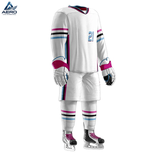 Créez votre propre maillot de hockey personnalisé de haute qualité avec un design nouveau et un prix raisonnable, uniforme de hockey sur glace confortable - Product Image 4