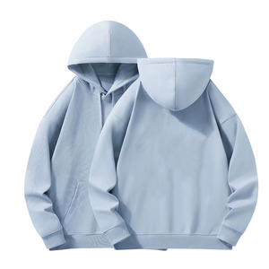 Sudaderas con Capucha para Hombre de Alta Calidad, Corte Regular, Manga Larga, Forro Polar, Ropa Casual de Invierno, Diseño con Bolsillos, Poliéster y Algodón - Product Image 2
