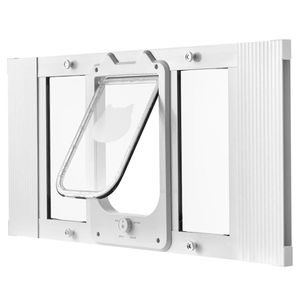 Porta per Gatti a Lunghezza Regolabile per Uso Interno, Accessorio per Finestre - Product Image 2