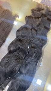 Nuevas Extensiones de Cabello Humano Remy Indio de Doble Trama de Alta Calidad, 20-30 Pulgadas, Ondulado, Liso, con Cutícula Alineada a Máquina - Product Image 2