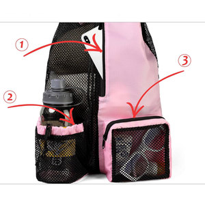 Supplier Colorful Travel Polyester <b>Drawstring</b> Bag High Quality Custom Clothing Packaging Waterproof Shopping <b>Drawstring</b> <b>Backpack</b> - Product Image 4