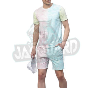 Ensemble 2 pièces pour homme : chemise à manches courtes boutonnée et short, respirant, imprimé, été, fabriqué au Pakistan - Product Image 5