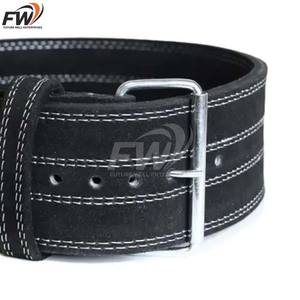 เข็มขัดยกน้ำหนักหนังแท้คุณภาพดีที่สุดสำหรับการออกกำลังกาย  รองรับหลังอย่างมืออาชีพ ป้องกันการบาดเจ็บ เหมาะสำหรับฟิตเนส - Product Image 3