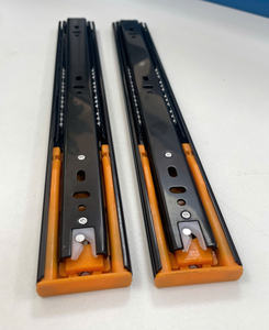 Aodeli Tiroirs à billes en acier noir zingué, extension complète, lisses, énormes glissières pour salle à manger, chambre à coucher, salle de bain - Product Image 5