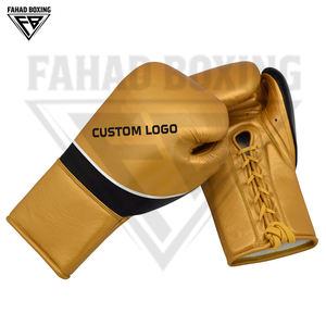 Guantes de Boxeo Originales de Alta Calidad, Negros y Dorados, de Dedo Completo, Unisex, para Entrenamiento de Combate, Nuevo Producto en Oferta, del Mejor Proveedor - Product Image 2