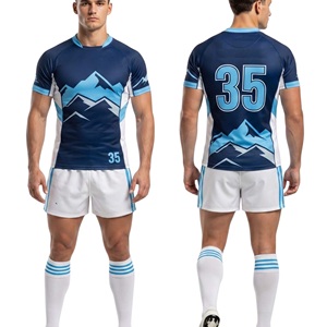 Tenues de rugby pour hommes et femmes, offrant une tissu respirant haute performance, une coupe courte et flexible, une construction durable, personnalisables pour les équipes - Product Image 6