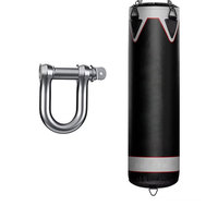 Ensemble de sacs de frappe robustes avec support de plafond et chaîne pour l'entraînement de boxe des adultes
