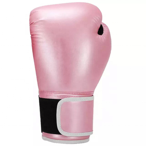 Guantes de Boxeo de Primera Calidad en Oferta, Color Rosa, de Cuero PU, para Entrenamiento Profesional, Sparring, Saco de Boxeo, Guantes de Kickboxing para Adultos, Pakistán - Product Image 3