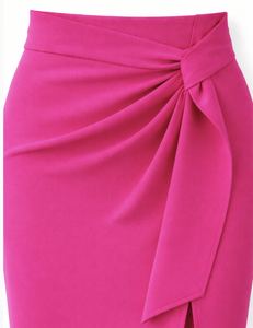 Jupe longue midi, fabricant de vêtements vietnamien, OEM ODM, vêtements pour femmes, étiquette personnalisée, tissu personnalisé, vêtements en gros - Product Image 6