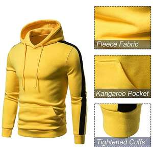 Conjunto Deportivo para Hombre, Talla Grande, Sudadera con Capucha y Pantalones Deportivos para Gimnasio, Entrenamiento, Correr, Invierno - Product Image 6