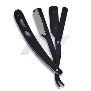 Morje Surgical Straight <b>Razor</b> Stainless Steel <b>Blade</b> ABS Plastic Handle <b>Single</b> <b>Blade</b> Barber Shop Use - Product Image 6