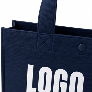 Bolsa Grande de Tela No Tejida con Logotipo Impreso, Asas de Cuerda, para Publicidad, para Vino - Product Image 2