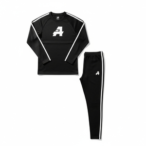 Conjunto Deportivo de Compresión de Alta Gama para Hombre, Tejido Italiano, Ropa Deportiva de Alto Rendimiento, Conjunto de Gimnasio, Entrenamiento para Atletas Profesionales - Product Image 1