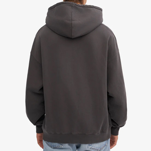 Sweat-shirts à capuche surdimensionnés pour hommes en coton biologique, pull à capuche personnalisé en tissu éponge, sweat-shirt durable pour hommes - Product Image 2