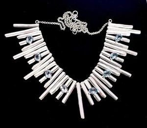 Nuevo Collar de Plata de Ley 925 con Diseño Impresionante, Gemas de Topacio Azul Natural, Joyería Fina, Regalo de Aniversario, Precio al por Mayor - Product Image 5