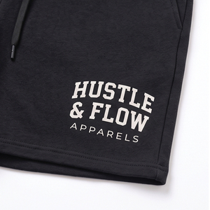 Prix de gros – Ensemble streetwear d'hiver pour homme, deux pièces, 100 % coton, sweat à capuche et short, avec logo personnalisé - Product Image 5
