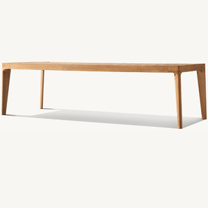 Mesa rectangular duradera y de gran venta, adecuada para uso en exteriores, buena y duradera, con un diseño moderno y sencillo. - Product Image 1