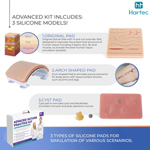 Stainless Steel Best Quality In Reasonable Price Biology Lab & Anatomy For Medical Students Training Suture Practice Kits - Product Image 4