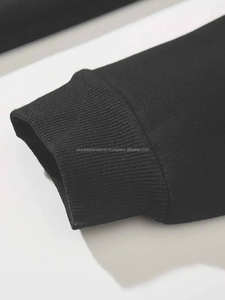 เสื้อสเวตเตอร์ระบายอากาศผ้าฝ้ายเปล่าไซส์ใหญ่พิเศษเสื้อมีฮู้ดโลโก้ตามสั่งทำจากเส้นใยโพลีเอสเตอร์แฟชั่น - Product Image 4