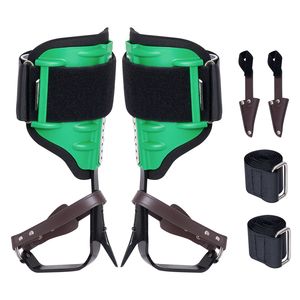 1 Paio di Ramponi in Acciaio Legato per Arrampicata su Alberi, Capacità di Carico 350 libbre, Attrezzatura da Arrampicata con Protezione per Ramponi, Equipaggiamento e Accessori per Arrampicata - Product Image 3