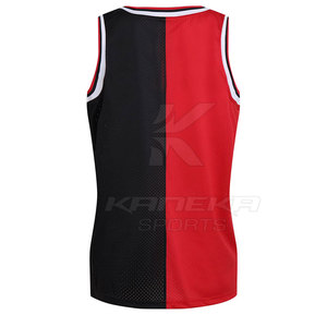 Maillot de basket-ball d'été personnalisé pour équipe, confortable, respirant, séchage rapide, 100% polyester - Product Image 2