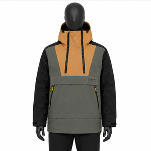 Waterproof Multi-Panel Snowboarding <b>Jacket</b> Men's Windproof <b>Ski</b> Anorak Outdoor High Performance Winter Sports Thermal Coat - Product Image 1