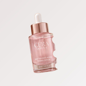 Sérum facial Ceraqueens Korean K-Beauty Sera Queens EGF Tox Anti-âge Tonifiant Fabriqué en Corée 30 ml - Product Image 2