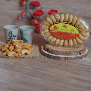 Noix de cajou grillées décortiquées de qualité supérieure du Vietnam, grade W180, 163g, boîte cadeau ovale - Échantillon gratuit, approvisionnement direct d'usine - Product Image 2