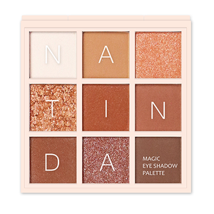 เมจิกอายแชโดว์พาเลท 9 สีเนื้อแมตต์เม็ดสีแน่นกันน้ำสำหรับผิวโทนสีอ่อนถึงสีเข้ม - Product Image 4
