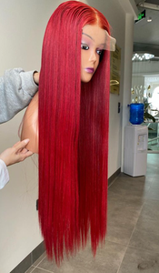 วิกผมตรงขอบกระดูกสำหรับผู้หญิงผมมนุษย์พร้อมชุดสีที่กำหนดเอง - Product Image 6