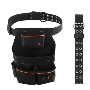 Professional 14-Pocket <b>Tool</b> <b>Belt</b> <b>Pouch</b> Heavy Duty Detachable and Adjustable Utility Work Bag with Handles OEM Customizable - Product Image 6
