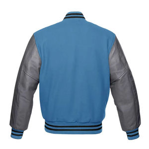 Unisex Varsity <b>Jacket</b> Winter Casual <b>Thick</b> 100% Wool <b>Fleece</b> Front Logo <b>Jacket</b> Men Varsity <b>Jacket</b> New Design Turn-down Collar - Product Image 2