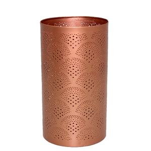 ตกแต่งเหตุการณ์โลหะทองแดงสําเร็จรูปรอบผู้ถือ Votive เทียนเรือตกแต่งบ้านและงานแต่งงาน Handmade - Product Image 1