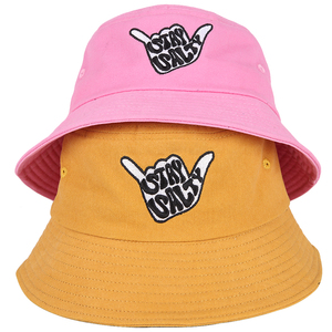 Chapeau bob d'été en coton 100% personnalisé, imprimé et brodé avec logo de créateur, qualité supérieure, fabriqué au Pakistan - Product Image 3