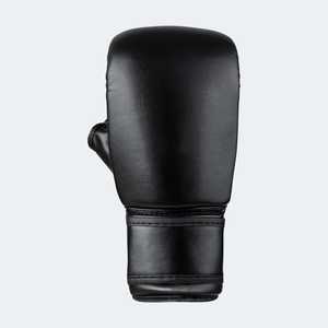 Gants de boxe en cuir à lacets noirs, équipement d'entraînement complet pour adultes pour la boxe - Product Image 5