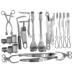 Système de rétracteurs pour chirurgie de l'épaule, 22 pièces - Instruments en acier allemand de haute qualité - Product Image 1